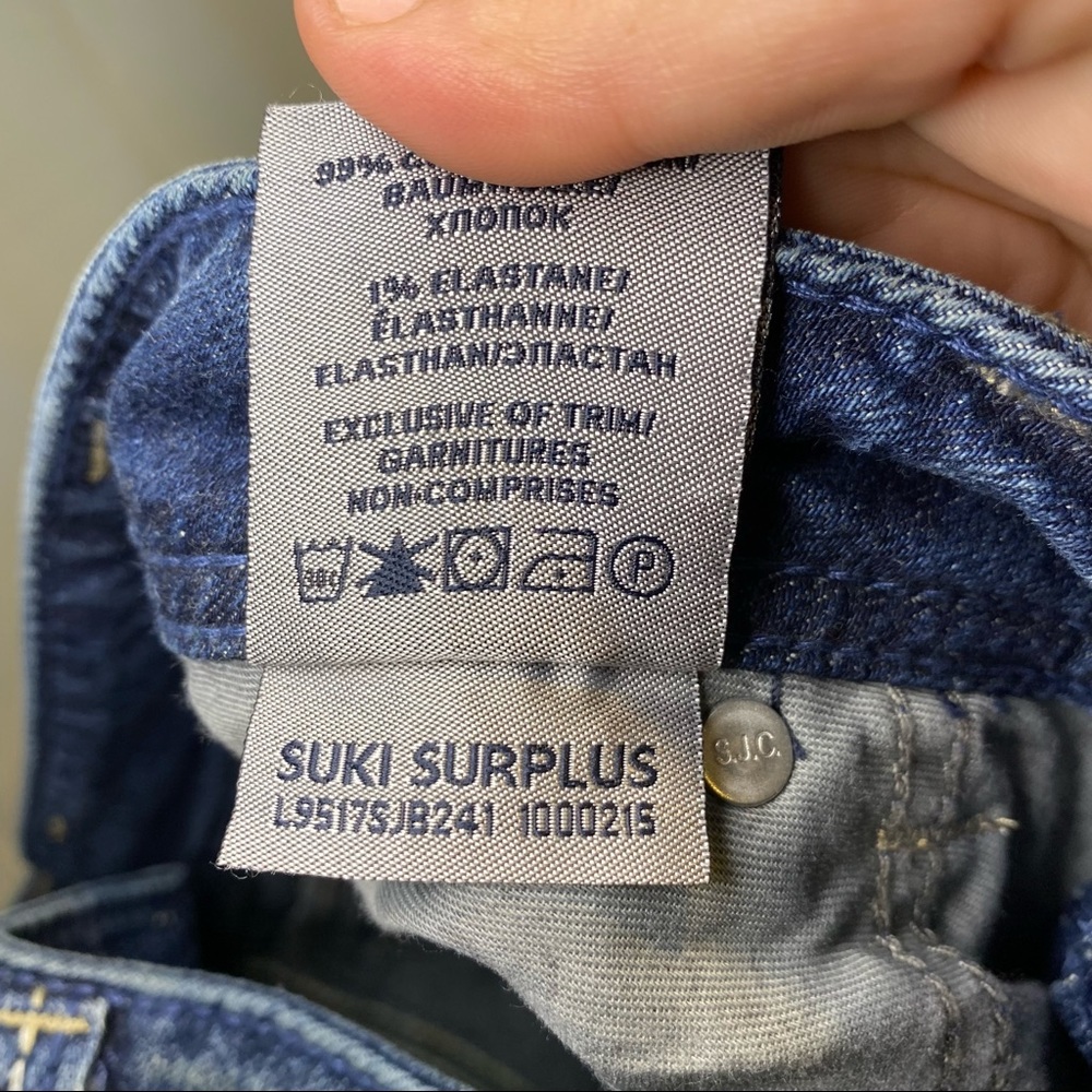 SILVER Jeans Women’s Size W30/L30 Denim Suki Bootcut Fit Stretch Mid Rise - Picture 12 of 13